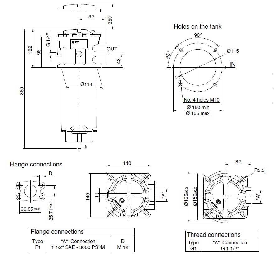 SF2-250SeriesDimensions