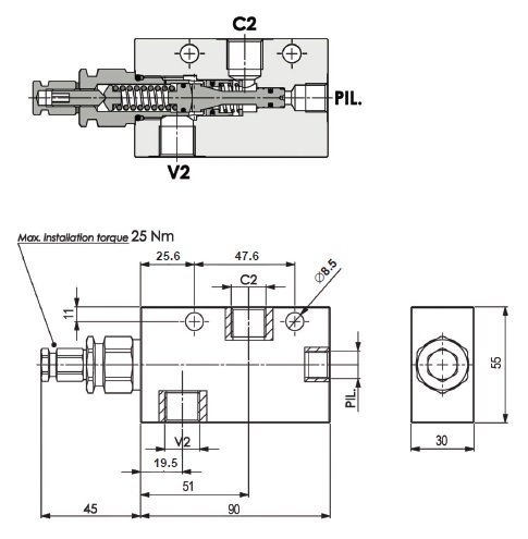overcentre-valves_dimensions_fpo-50-s-3-8-l-35